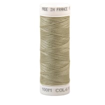 Fil à coudre polyester 100m made in France - gris tourterell 610