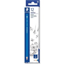 Boîte de 12 crayons graphite - HB - Norica - Staedtler