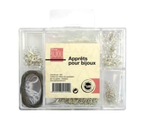 Matériel Apprêts pour création bijoux Argenté 400 pièces