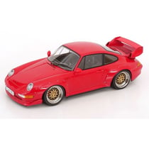 Véhicule miniature 1/18 - KK SCALE MODELS - Porsche 911 993 GT2 1996 - Rouge - Collection