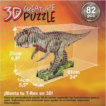 Puzzle 3D T-Rex - EDUCA - Animaux - Mixte - 82 pièces