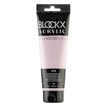 Peinture acrylique - Quinacridone rose - 472 - BLOCKX Artist - Qualité beaux-arts - Tube 120ml