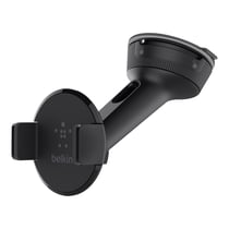 Support voiture Ventouse Tableau de bord ou Pare-brise Rotatif 360° Belkin Noir