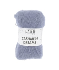 Pelote exceptionnelle Cachemire et Soie CASHMERE DREAMS - 25GR - Lang Yarns 0033 bleu