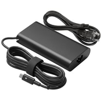 Avizar Chargeur Secteur USB-C pour PC Dell / Lenovo PD 90W avec Câble 2.7m Noir