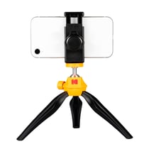 KODAK Smartphone Tripod - Vlogging Trépied/poignée pour smartphones et caméras avec système de fixation à vis ¼ (Vlogging,  Bluetooth)