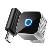 Avizar Adaptateur Mini Ottocast USB / USB-C pour CarPlay et Android Auto Sans fil Argent