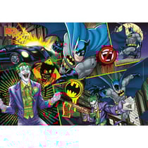 Puzzle batman et le joker et la batmobile - 104 pieces - collection marvel - clementoni - 25708