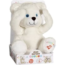 Peluche Ourson Coucou - 25 cm - Mixte - Plush