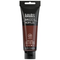 Peinture Acrylique en tube terre de sienne brûlée 118ml - Liquitex Basics