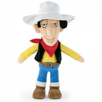 Peluche lucky luke 37 cm - peluche licence collection bd - héros de bande dessinée