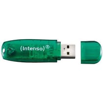 Clé usb INTENSO 2.0 RAINBOW 8 Go verte