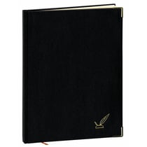 LIVRE D'OR - PAPIER IVOIRE Livre d'or Tranche dorée - 17x22 cm