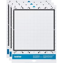 3 tapis adhésifs SDX faible  adhérence - 30,5x30,5 cm - ScanNCut