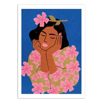 Affiche 30x40 cm - Madame Fleur - Lemon Fee
