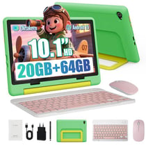 Tablette enfant KOTSREN Education robuste antichoc Vert 10.1 pouces