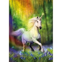 Puzzle licorne blanche et l'arc en ciel 500 pieces - collection anne stokes - educa - 18448