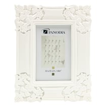 Cadre 10x15 poppy blanc
