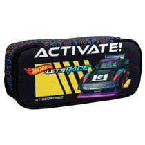 Trousse Hot Wheels Lets Race 23 CM - 2 compartiments