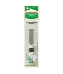 Cutter pour Boutonnières - Clover – Ouvrez vos Boutonnières avec Précision et Facilité ! Blanc