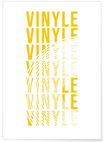 Affiche Vinyle | A3 : 29,7x42cm
