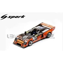Voiture Miniature de Collection - SPARK 1/43 - CHEVRON B36 - Le Mans 1977 - Orange / Black