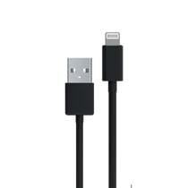 Myway Câble Lightning vers USB 2.0 Charge 12W et Synchronisation 1m Noir