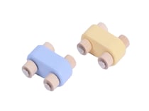 Lot de 2 voitures en bois pour circuit XXL