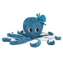 Peluche Ptipotos Pieuvre bleu Filou - Les Déglingos