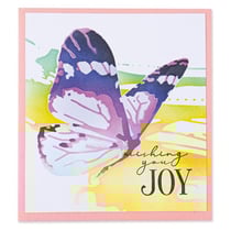Pochoirs superposables papillon - Sizzix