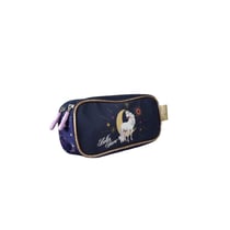 Trousse scolaire Bella Sara – Bleu Nuit – CELESTE – 2 compartiments