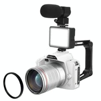 Appareil Photo Numérique 64MP 4K Vision Nocturne Wi-Fi Batterie Longue Durée YONIS