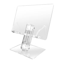 Support Élévateur Transparent pour Tablette et Ordinateur, Mode Lecture