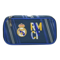 Trousse Real Madrid Bleu rectangulaire 22 CM - Gros Volume