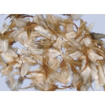 Mélange de plumes, 9 cm, Brunette, 6 - 15 cm, 10 g