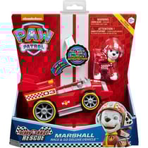 Pat patrouille marcus et sa voiture de course a rétrofriction et sonore - figurine chien - paw patrol ready race rescue 20119527