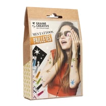 Kit Tatouages éphémères - Mes tattoos pailletés