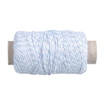 Fil, ø 1mm, bleu clair, sur rouleau env. 35m, 10g