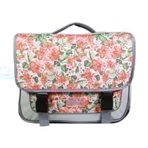 Cartable 38 cm Offshore Grise Fleurs BAGTROTTER