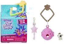 Littlest petshop collection surprise serie 2 : vache n° 2-b33 + habitat + accessoire - hasbro - e2875