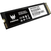 Disque dur SSD interne Acer Predator GM7000 2 To PCIe Gen4 Noir