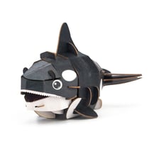 MierEdu PUZZLE 3D CONSTRUCTION&SON: ANIMAUX MARINS / ORCA 12,67x6,28x8,12cm, avec son, fonctionne sur une piles
bouton CR2032 (incl.), en boîte 10,8x3,5x19,4cm, 6+