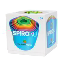 Spiroku la tour swingue - 9 formes d'empilage qui s'étirent et forme une immense tour colorée en spirale dès 3 ans