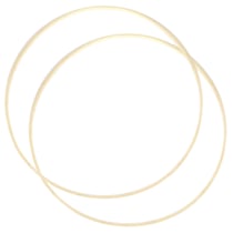 2 cercles en bambou Ø 35 cm