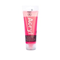 Lot de 6 tubes souples 75 ml - Peinture acrylique PRIMO - Fuchsia 370 - Fine