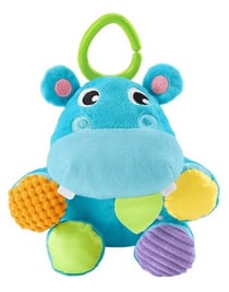Mon hippo 2 en 1 : peluche et balle - fisher-price - gfc35 - jouet éveil bébé