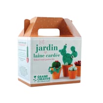 Kit en Laine Cardee Jardin – Coffret creatif - Graine Creative - Marron