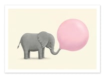 Affiche 30 x 40 cm - Jumbo bubblegum - Terry Fan