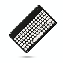 Clavier Pour Tablette Bluetooth Sans Fil Léger Longue Durée Noir Et Blanc Noir + Blanc YONIS