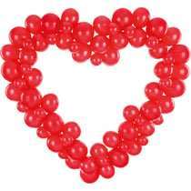 Arche de Ballon Coeur Rouge   160 cm